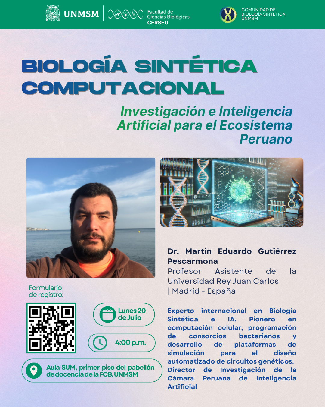 Biología Sintética Computacional: Investigación e Inteligencia Artificial para el Ecosistema Peruano