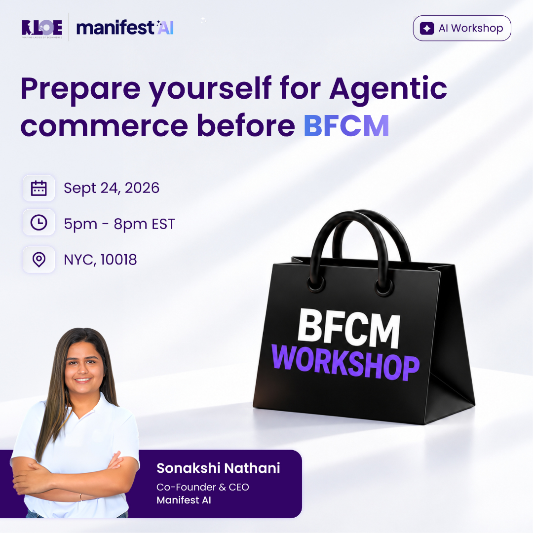 Comércio Agente - 10x seu resultado BFCM | Workshop em NYC