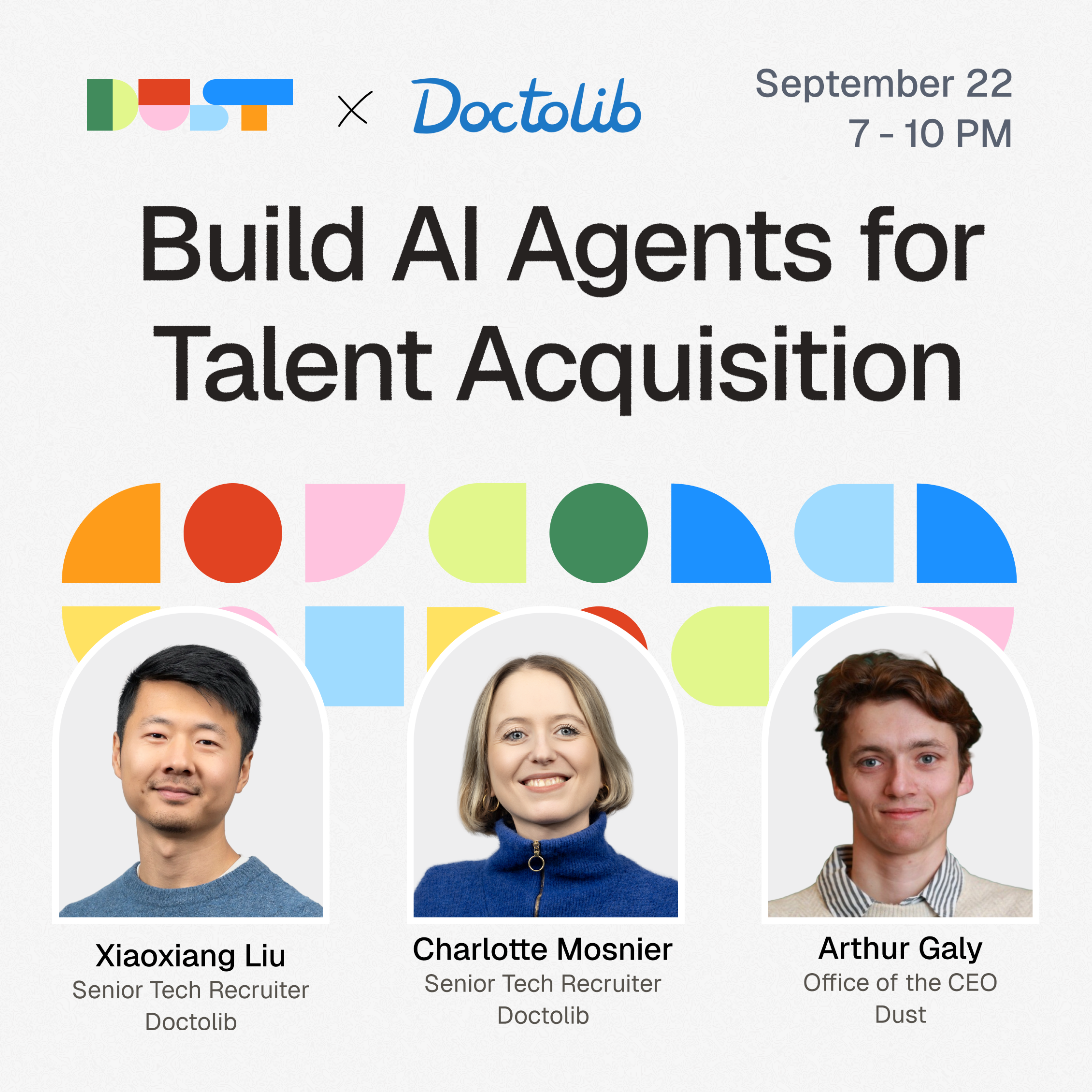 Doctolib x Dust: Build AI Agents for Talent Acquisition
