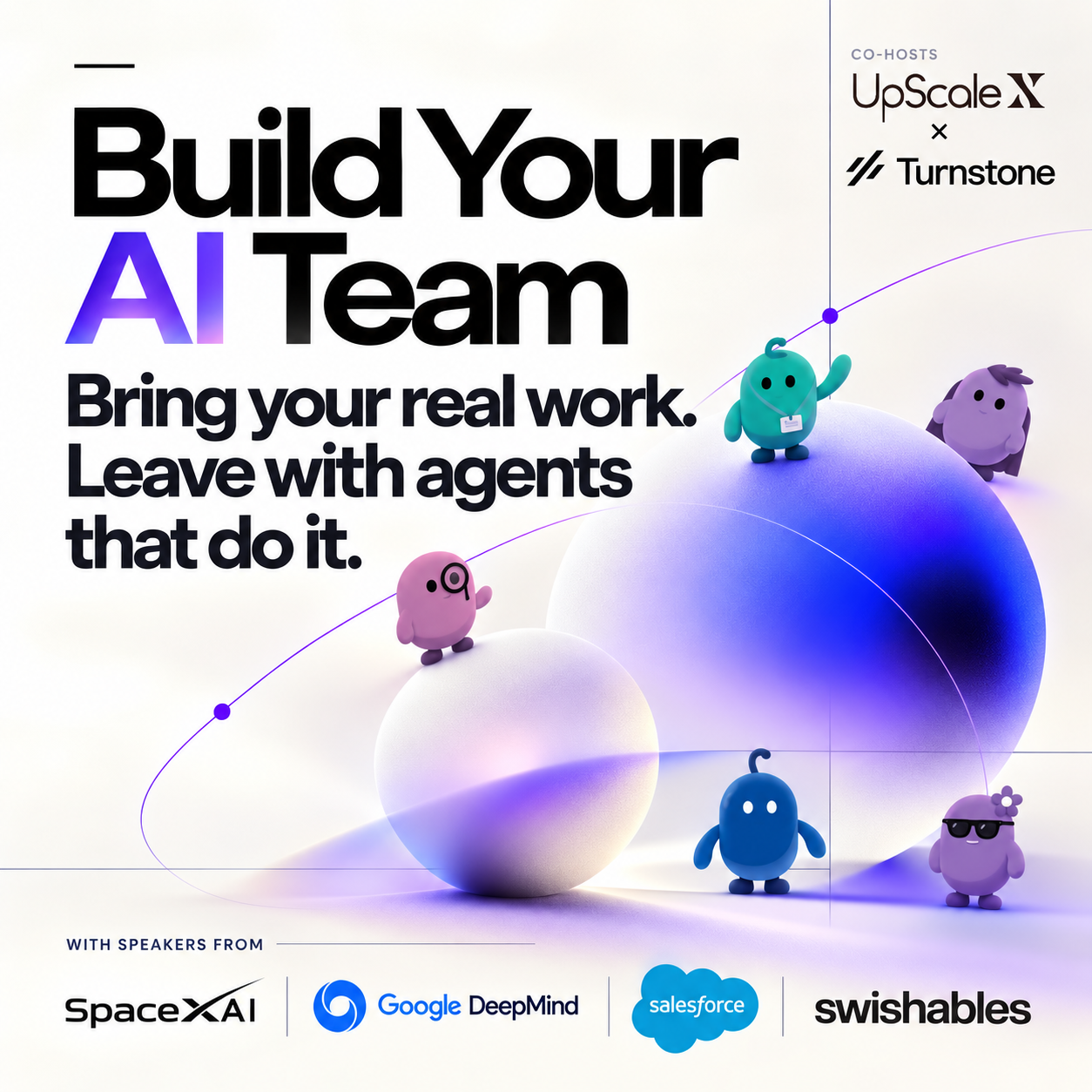 Build Your AI Team | A hands-on workshop with Turnstone (YC W26) for your everyday work