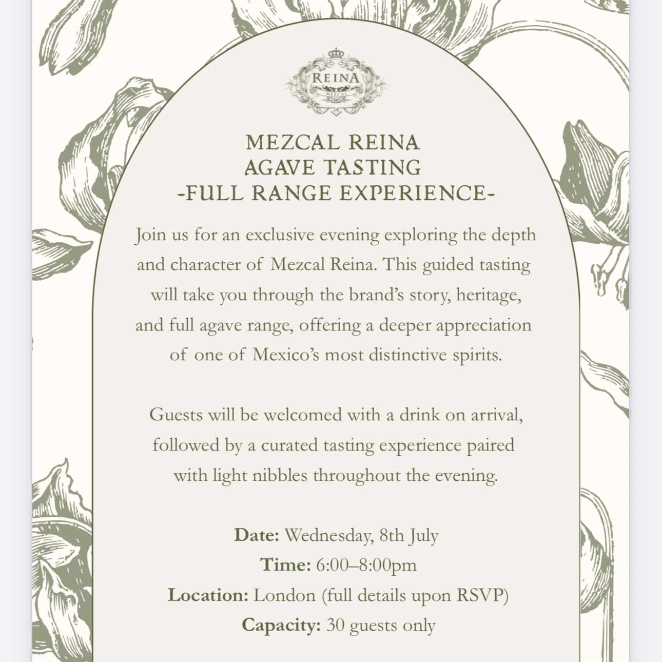 Mezcal Tasting • 8th July 🌵