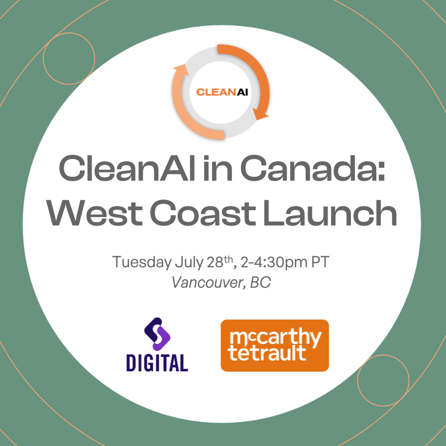 CleanAI in Canada: West Coast Launch