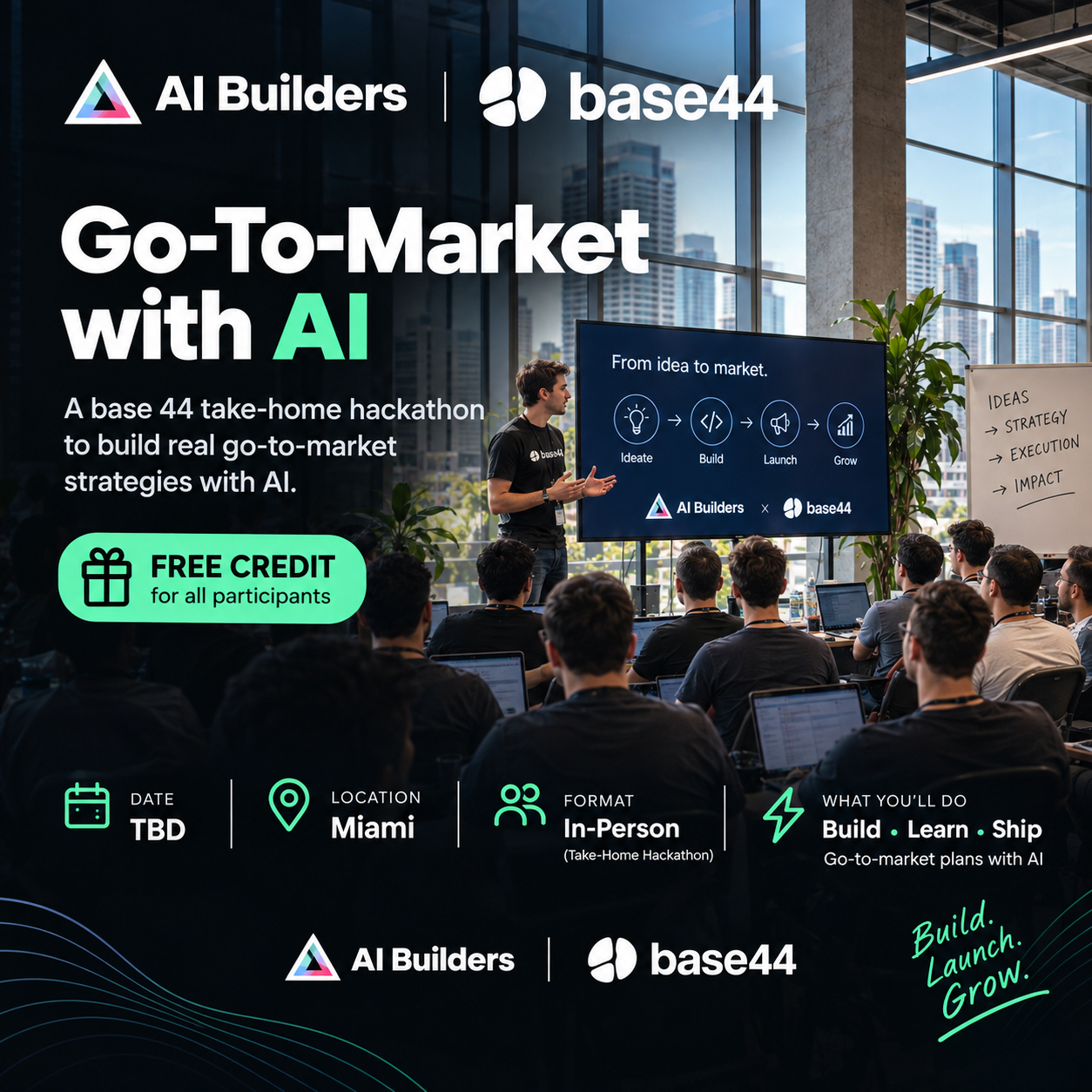 AI Builders Miami - AI for GTM & Base 44