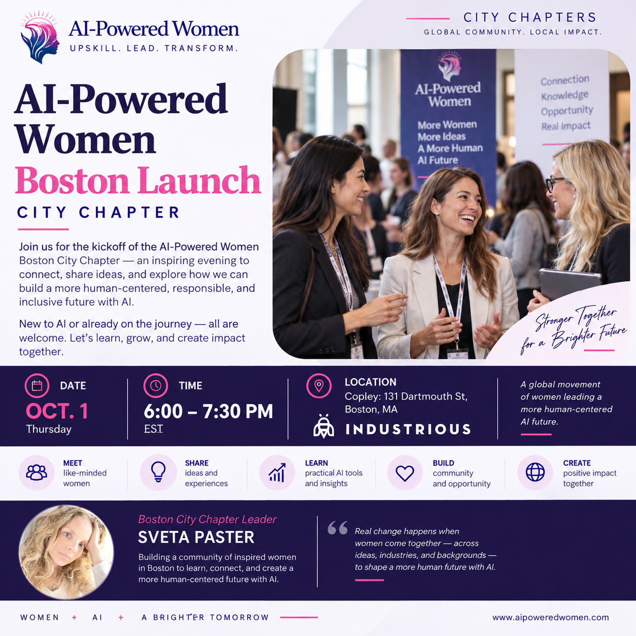 Boston City Chapter Launch