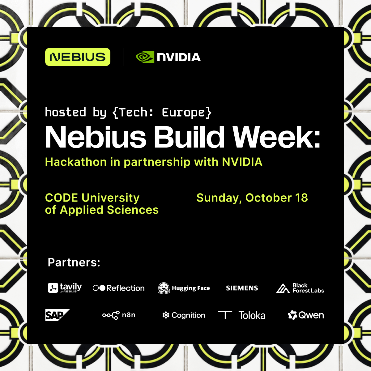 Nebius Build Week Hackathon in partnership with NVIDIA