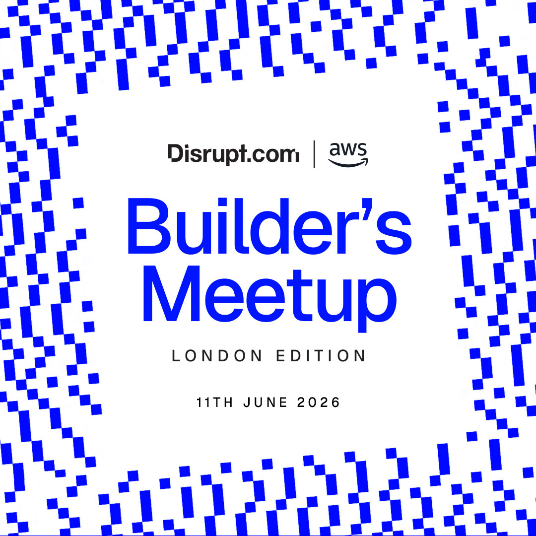 Cover art for #Disrupt.com x AWS: Builder's Meetup | London Edition — Soho Works 180 Strand