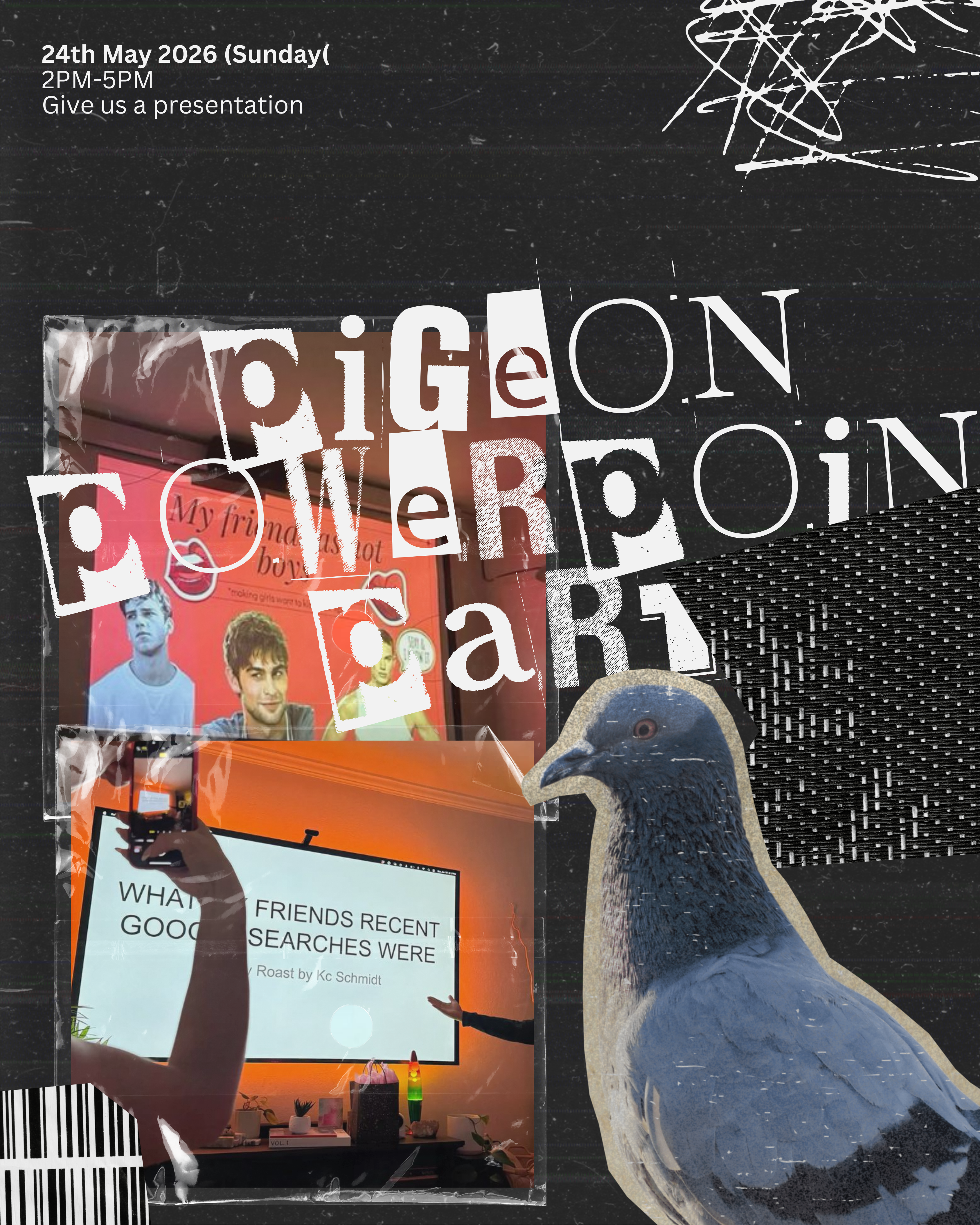 Pigeon Powerpoint Party! (Women-only)