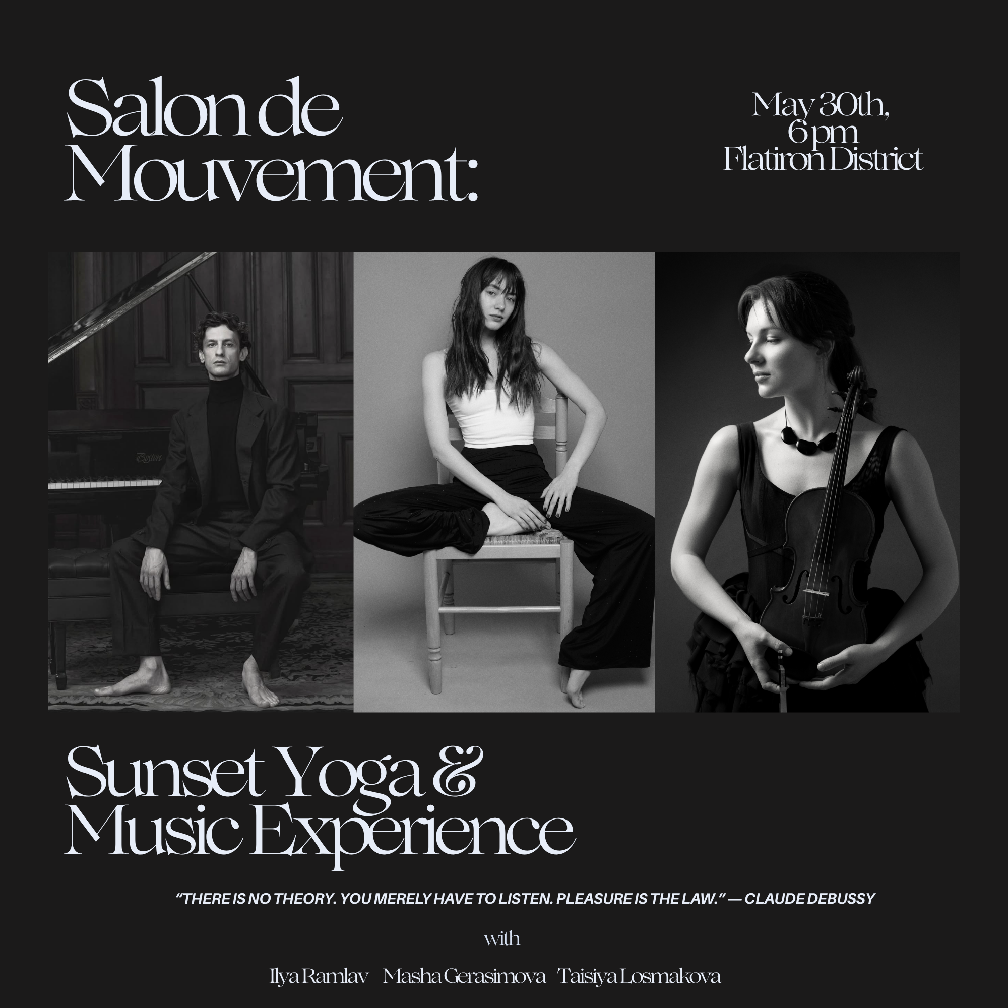 Cover art for #Salon de Mouvement: Sunset Yoga & Music Experience — New York, NY