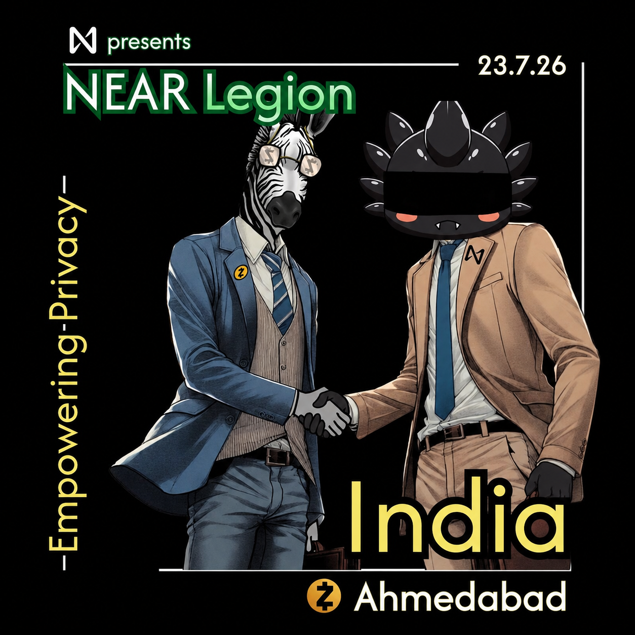 NEAR Legion Inde: Autonomiser la Confidentialité avec Z Cash