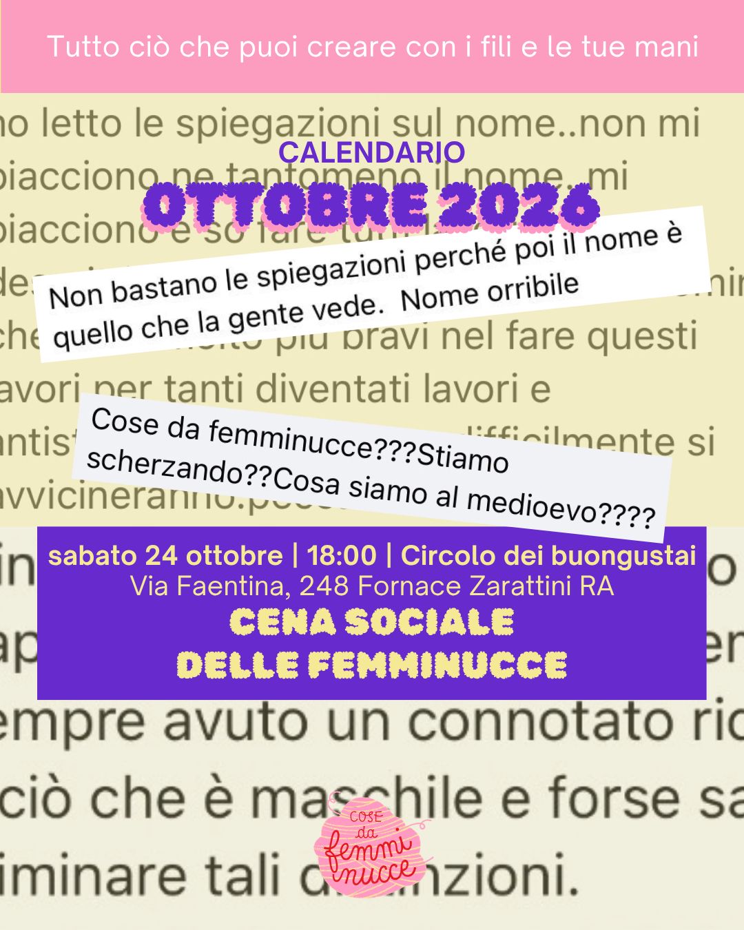 Cena Sociale