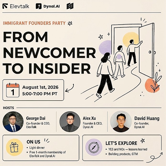 From Newcomer to Insider - Immigrant Founders Party