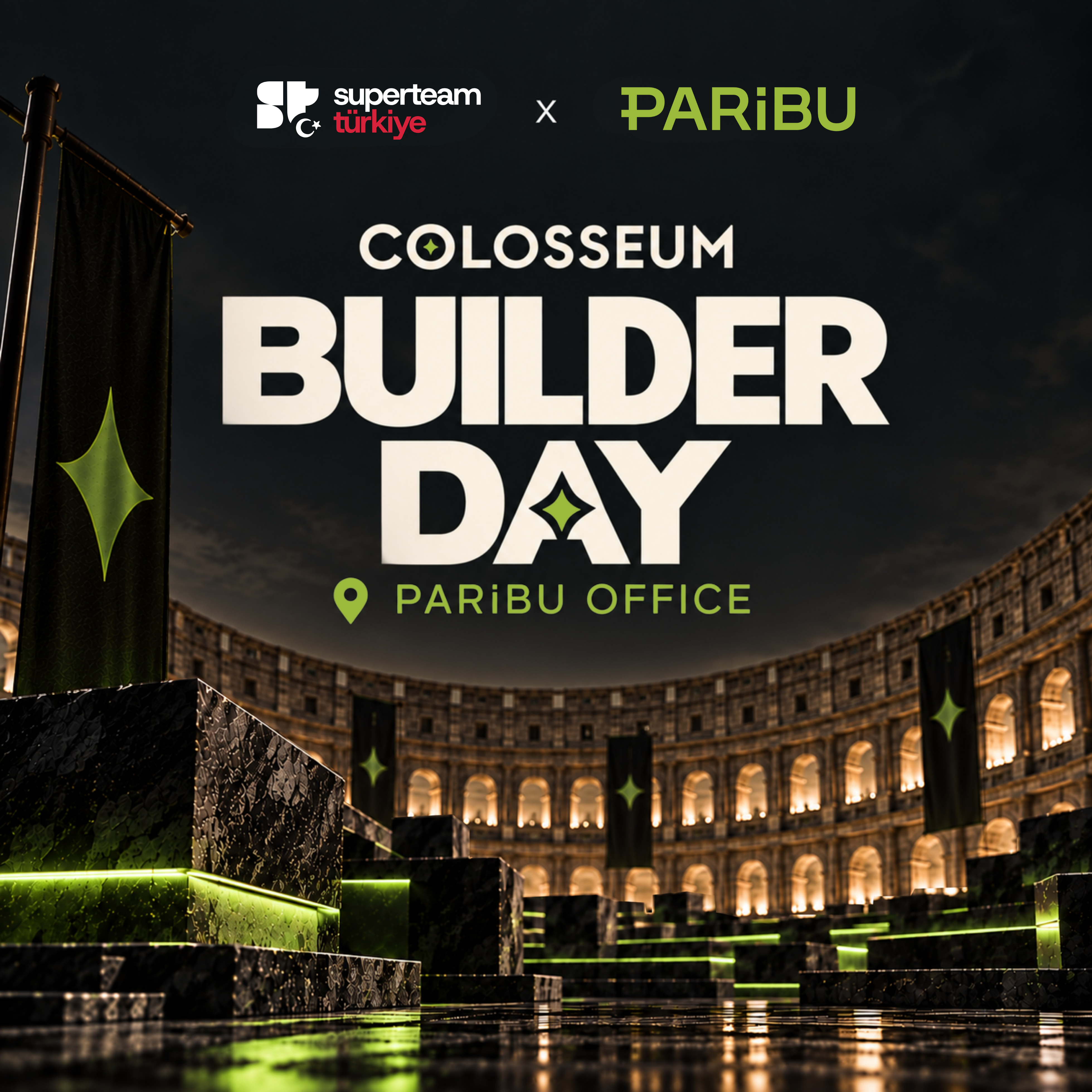 SuperteamTR x Paribu: Colosseum Builder Day