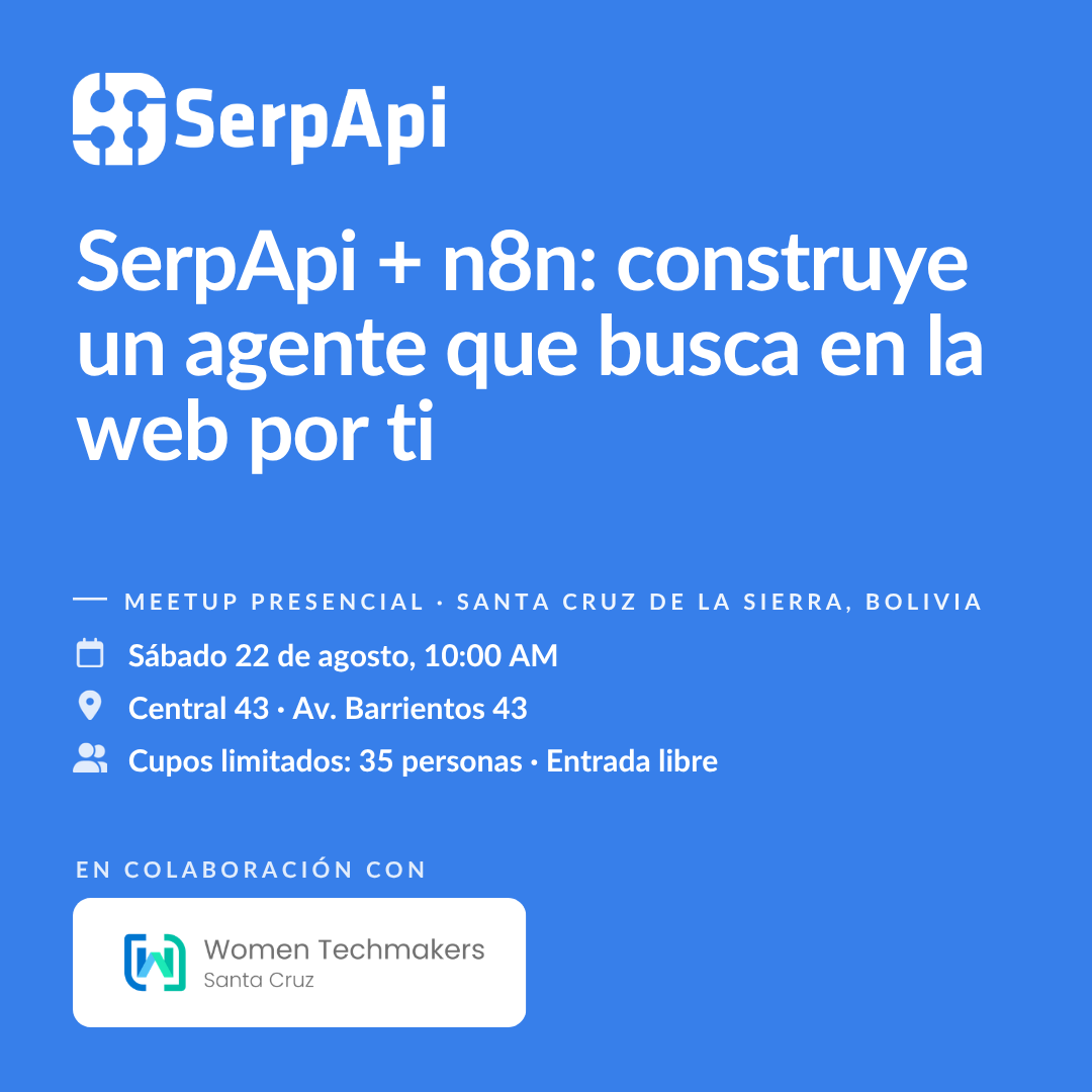 SerpApi + n8n: construye un agente que busca en la web por ti