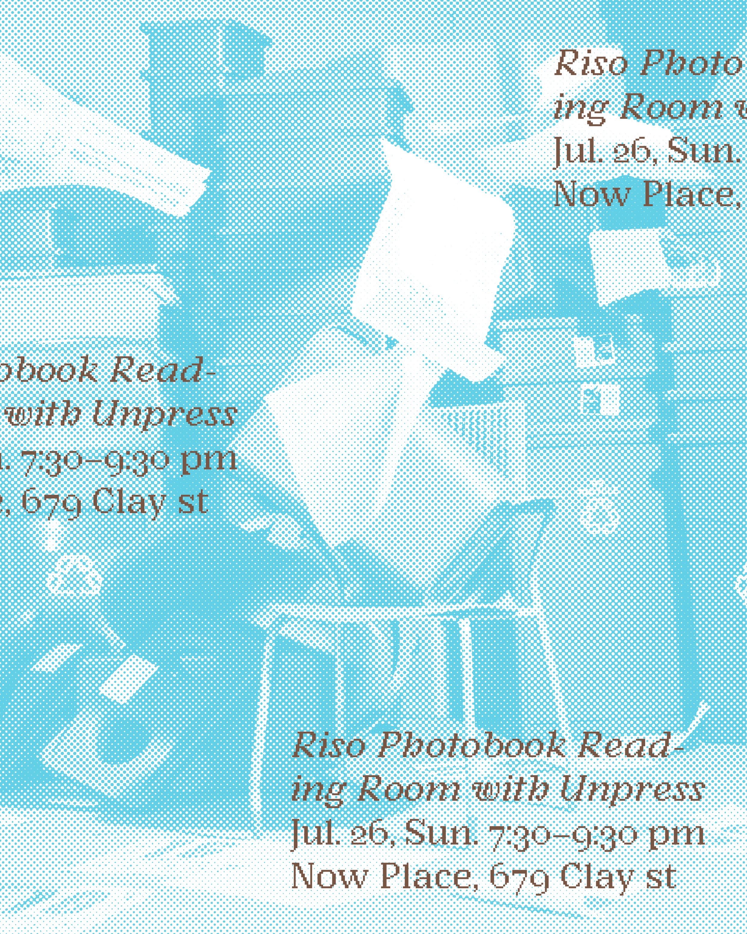 📚 Riso Photobook Reading Room with Unpress