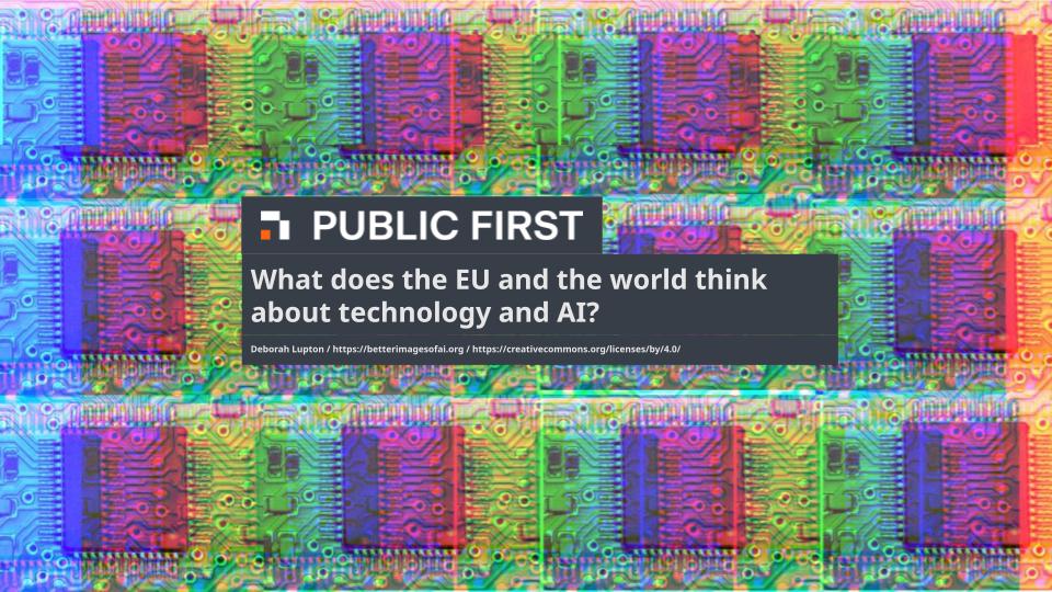 Wat denkt de EU en de wereld over technologie en AI? Discussie en borrel