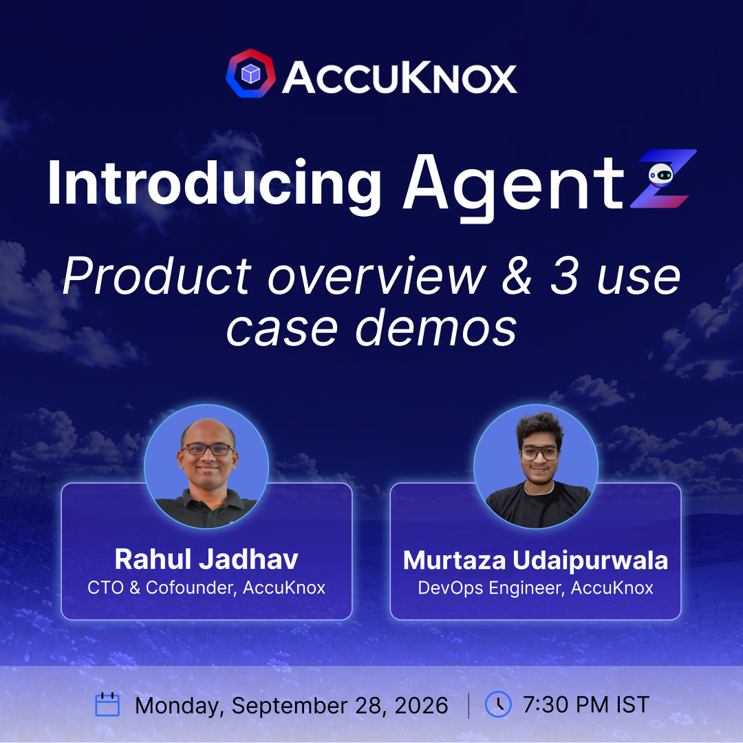 Introducing AgentZ - Zero Trust Agentic AI Platform