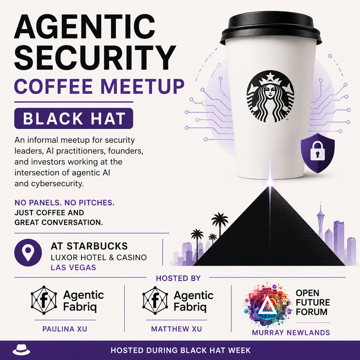 Encuentro de Café de Agentic Security | Black Hat