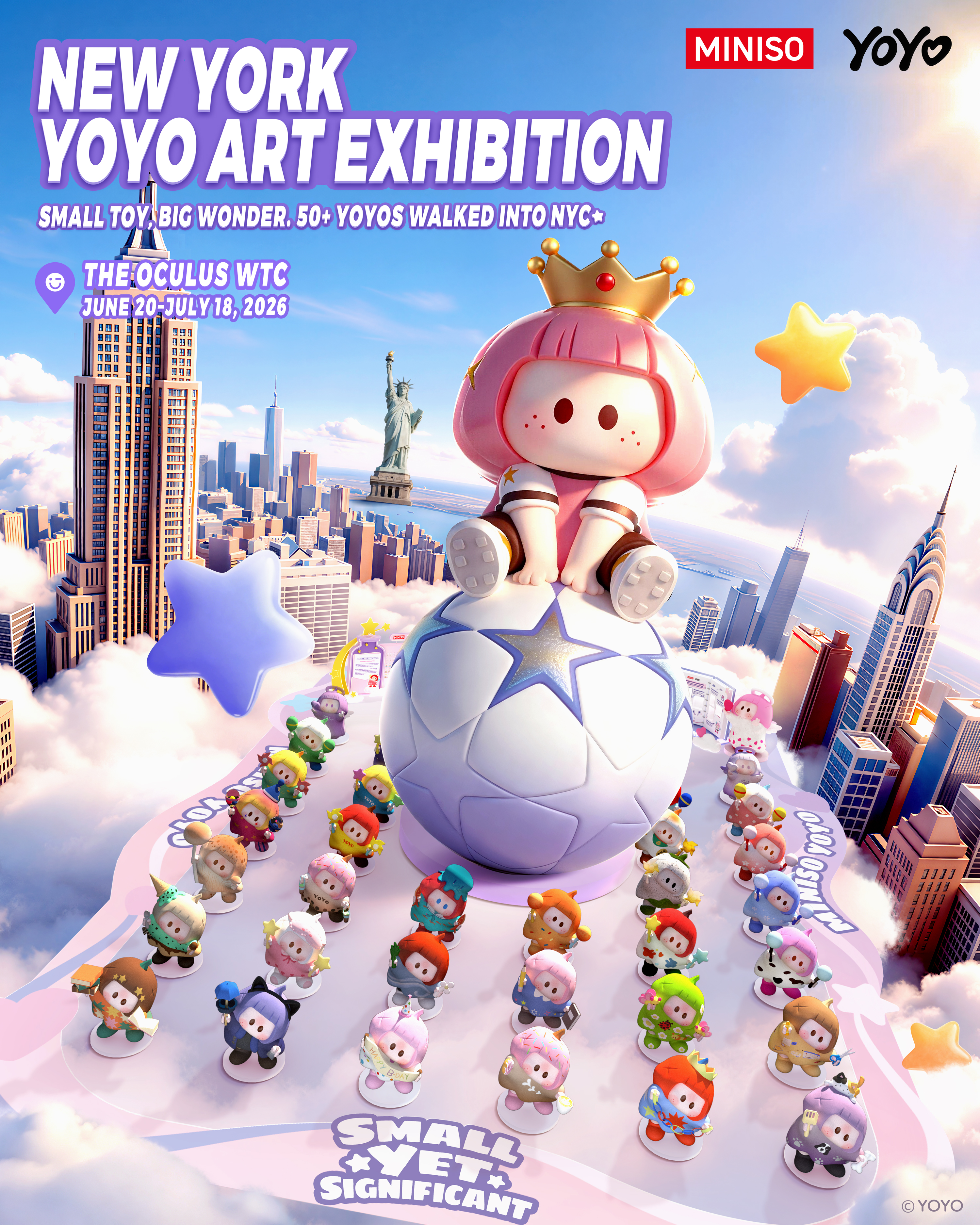 Cover art for #MINISO US | MINISO YOYO Art Exhibition in New York — Oculus World Trade Center