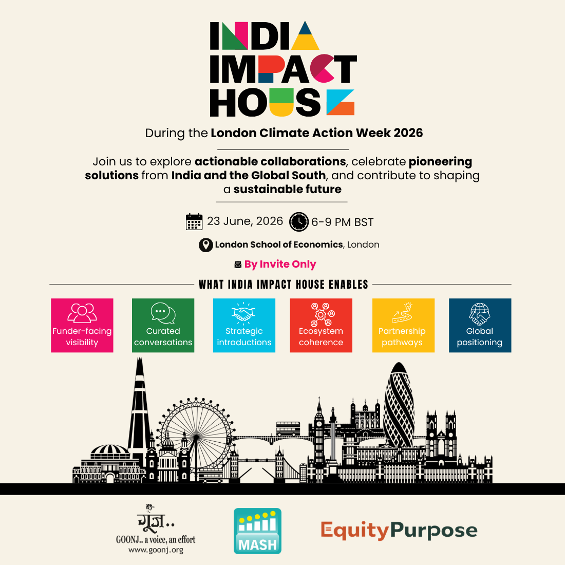 India Impact House | London Climate Action Week 2026 | 23 June