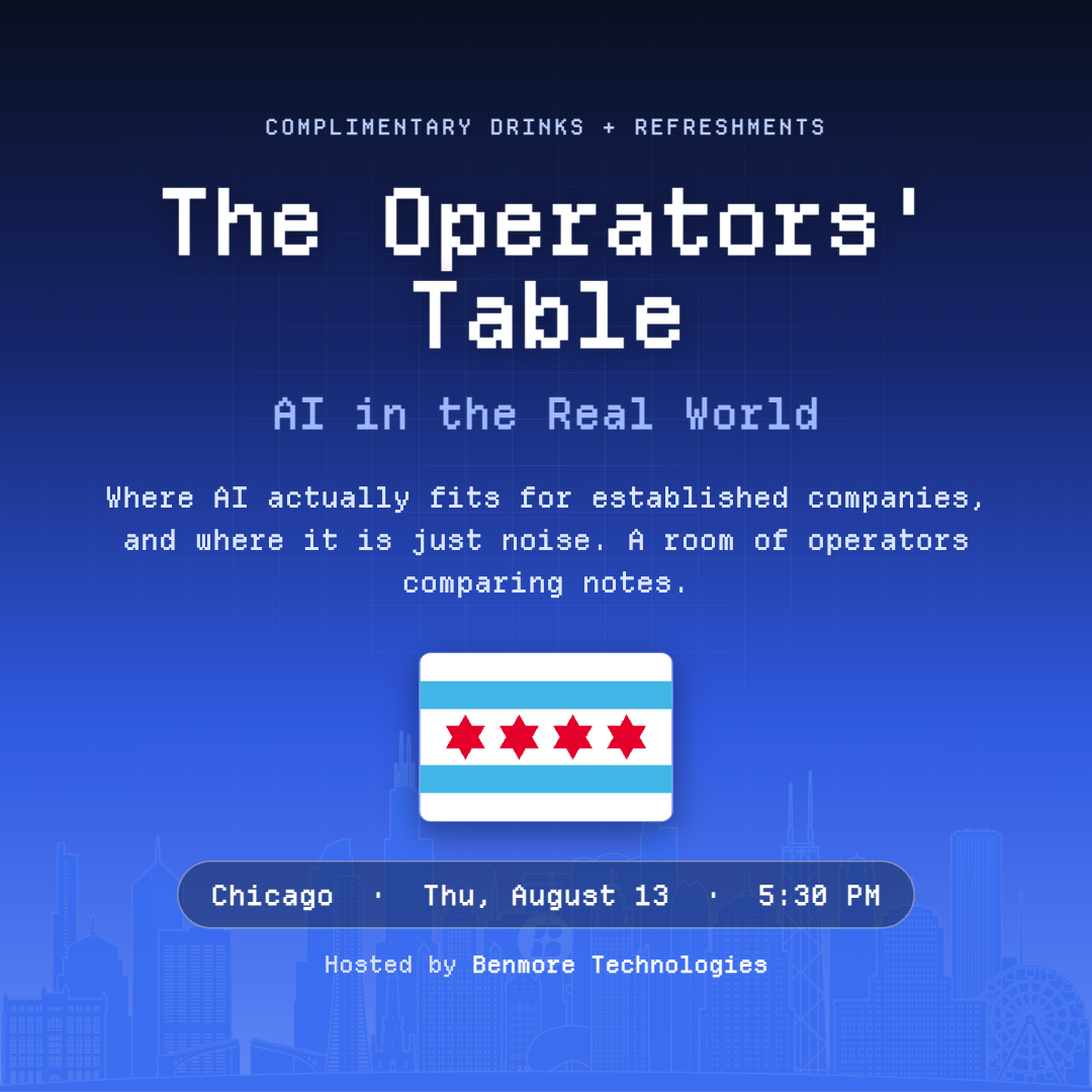 The Operators' Table: AI in the Real World