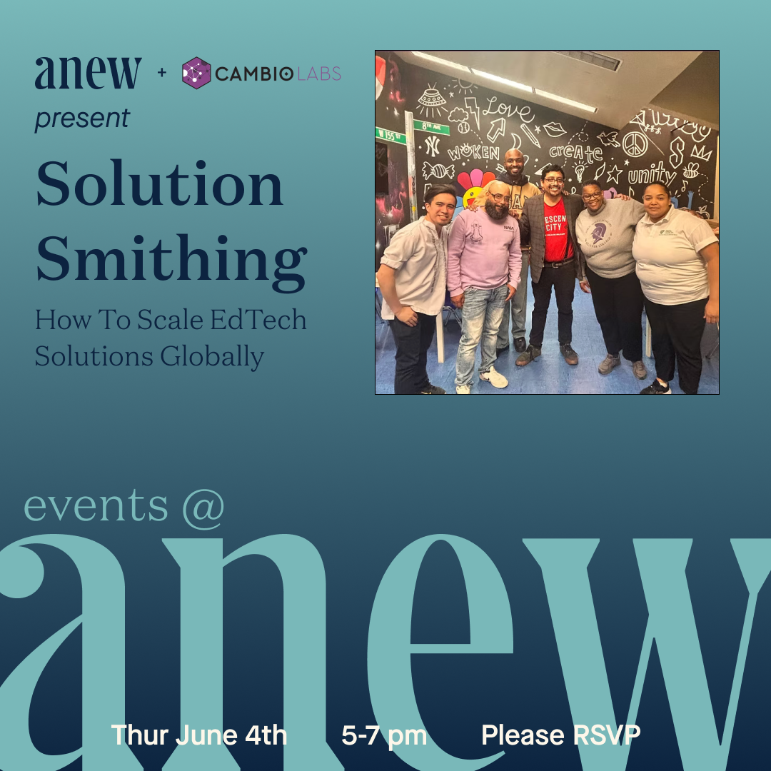 Cover art for #Solution Smithing: How to Scale Nonprofit EdTech Solutions, with Cambio Labs — 526 Hudson St