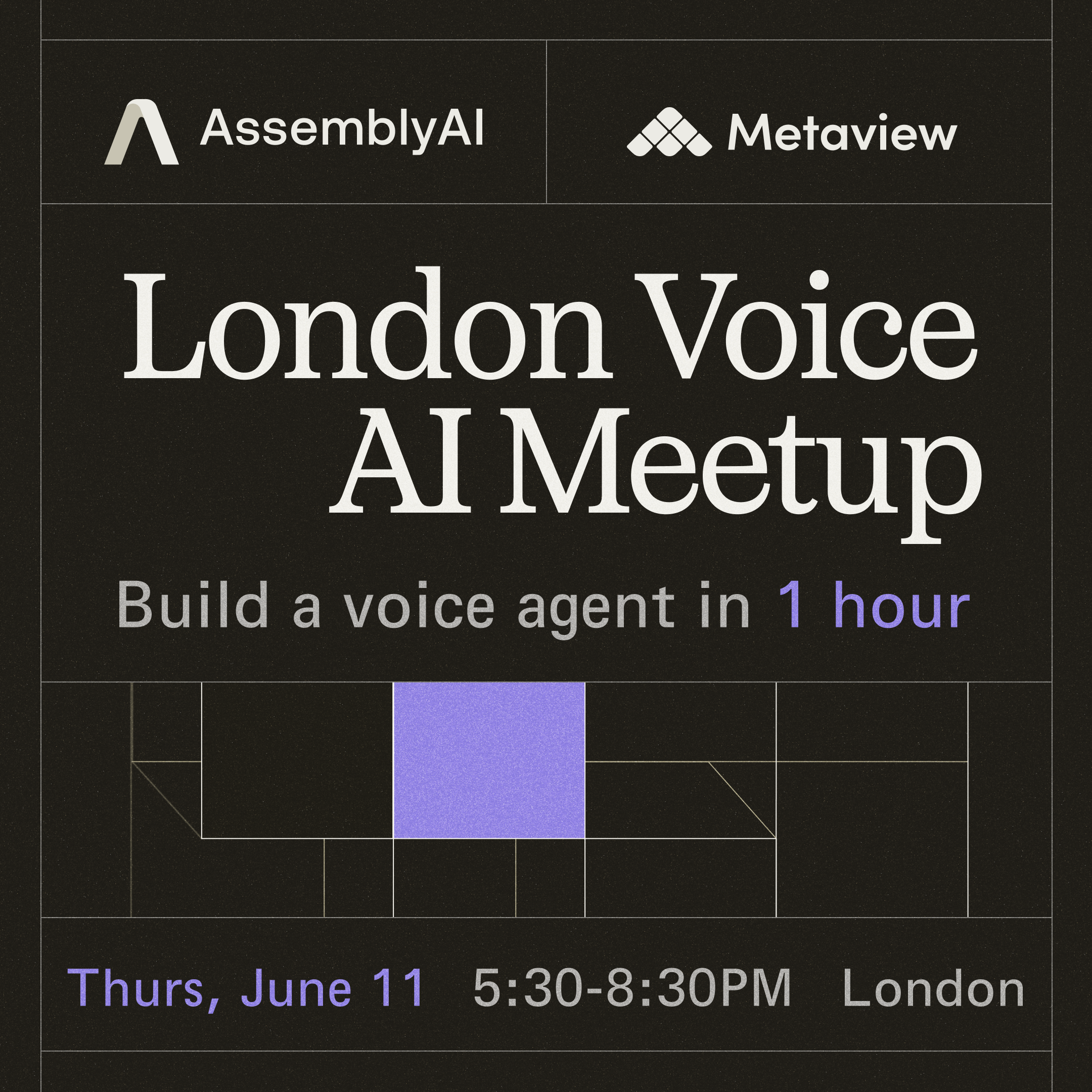 Cover art for #London Voice AI Meetup: Build a Voice Agent in 1 hour 🎙️ — London, United Kingdom