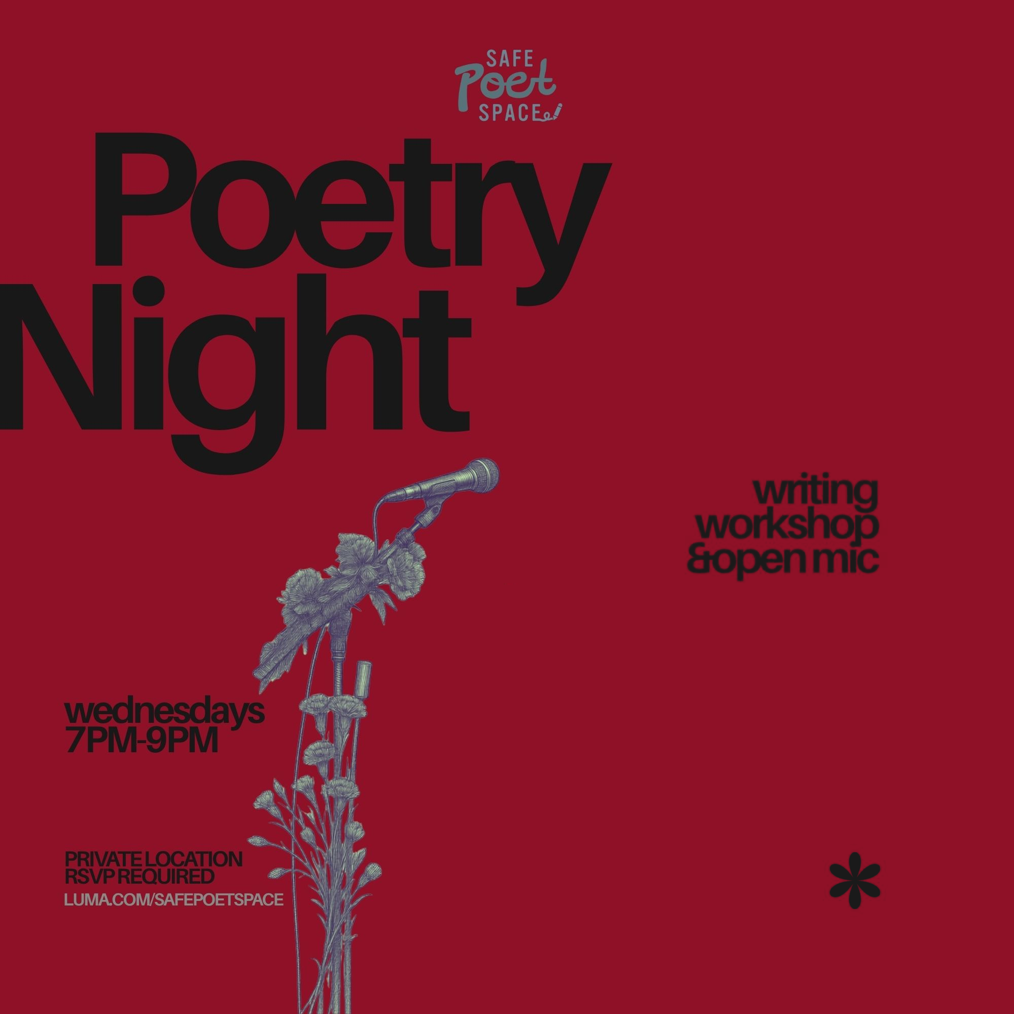 Poetry Night Wednesday