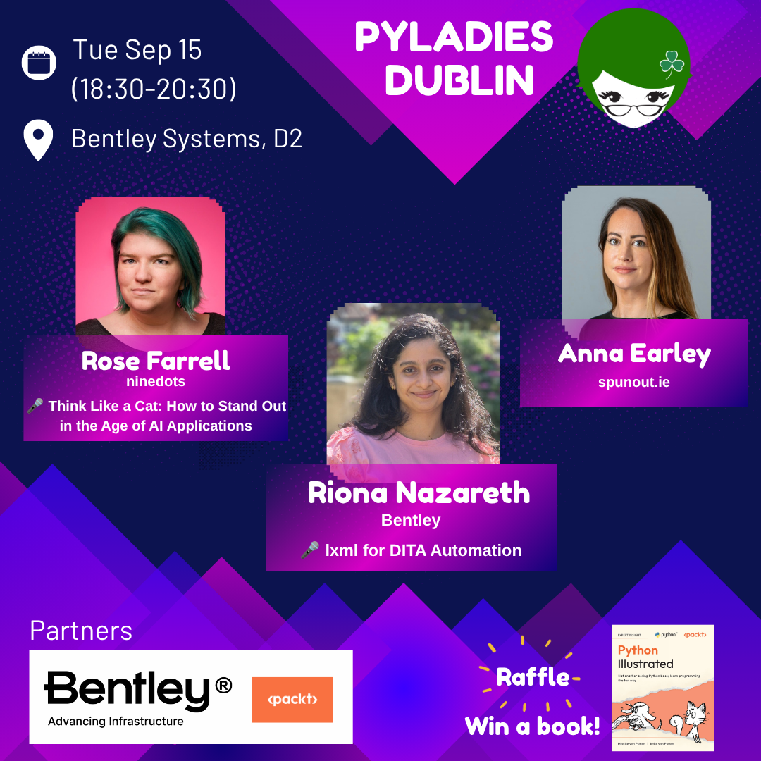 PyLadies Dublin Sep Meetup @ Bentley Systems