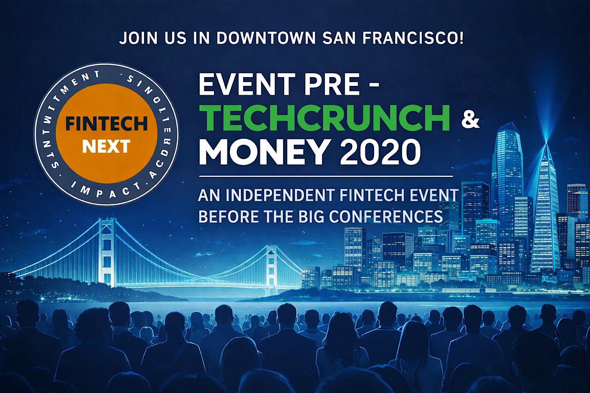 TechCrunch Disrupt i Money 2020 Pre-Event w SF