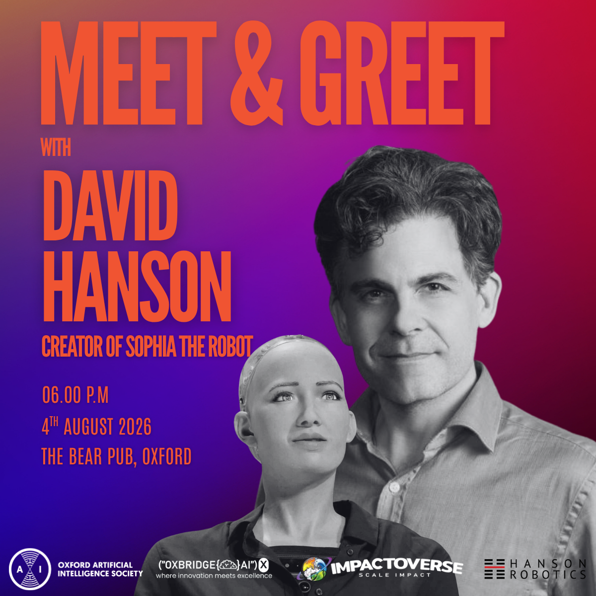 Meet & Greet with David Hanson