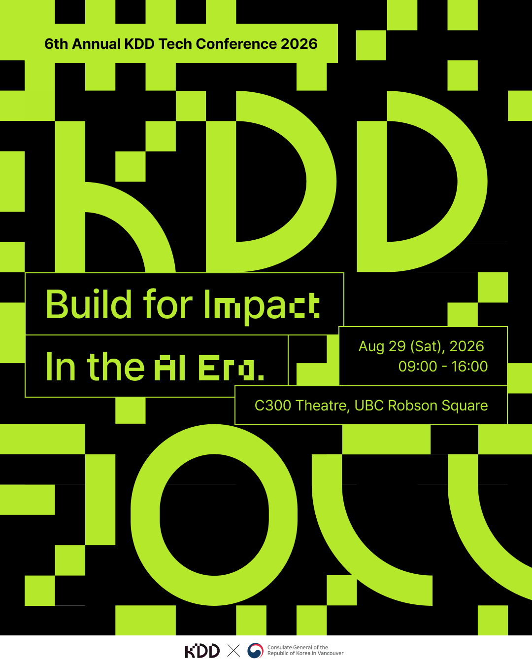 6ta Conferencia Técnica KDD "Construir para el Impacto en la Era de la IA"