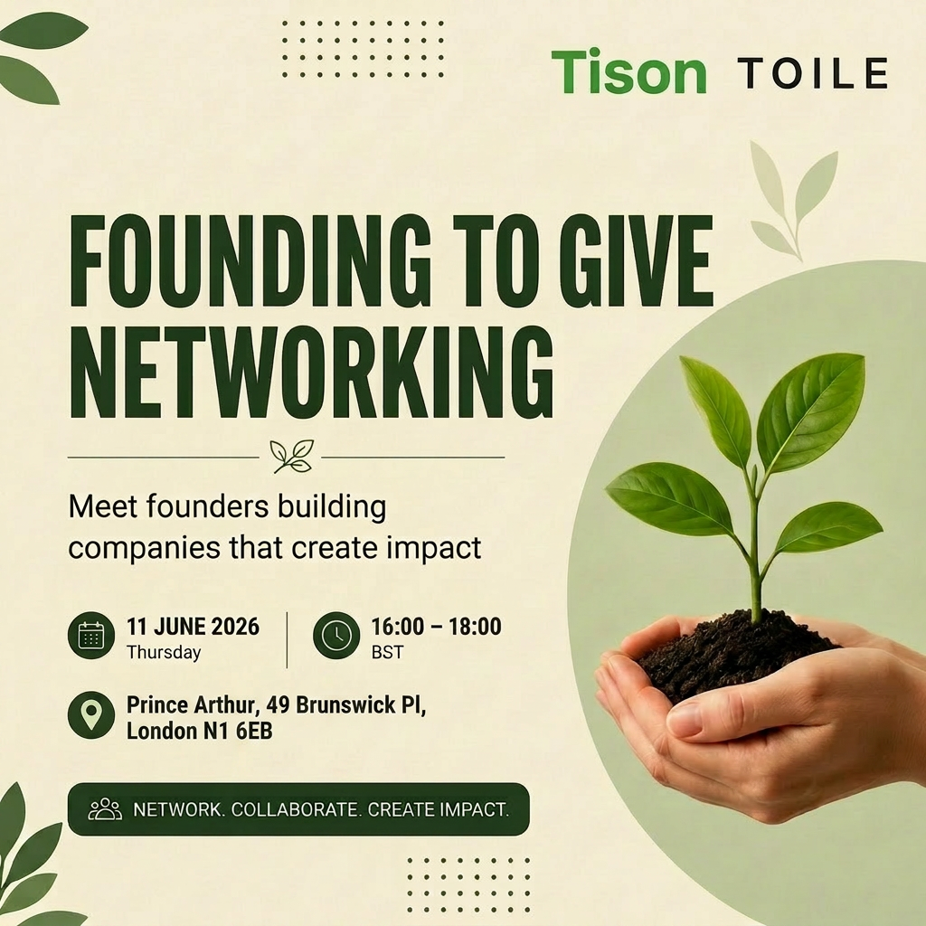 Cover art for #Founding To Give Networking @London Tech Week — London, United Kingdom