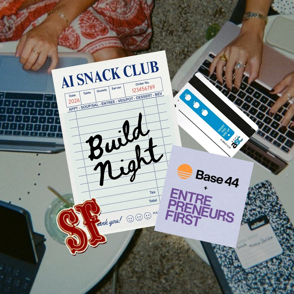 AI Snack Club Build Night with Base44