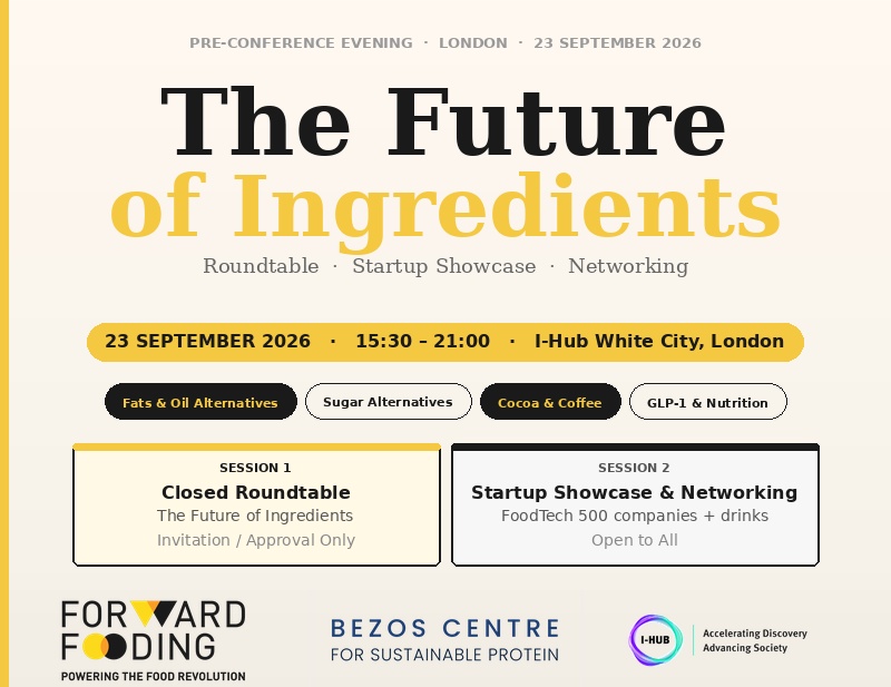 The Future of Ingredients | London Pre-FFT Conference Evening
