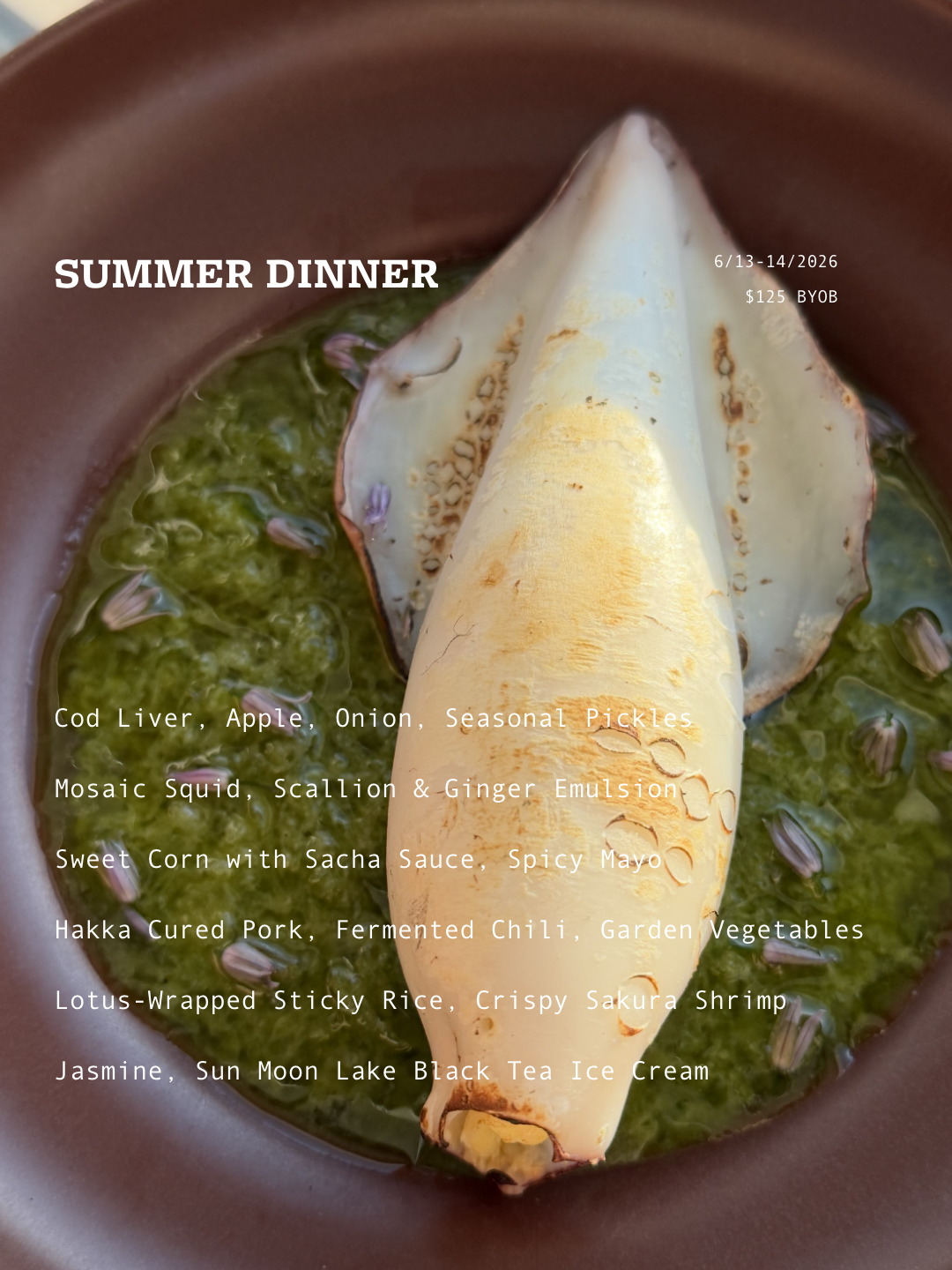 Cover art for #Taiwanese X American Summer Dinner — Brooklyn, NY