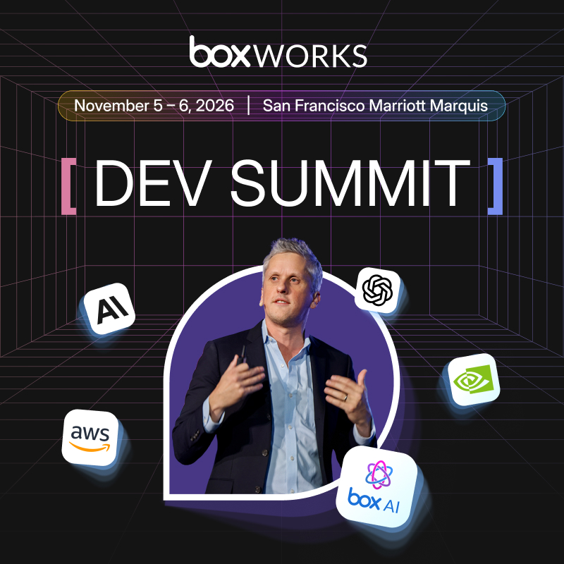 BoxWorks Dev Summit 2026