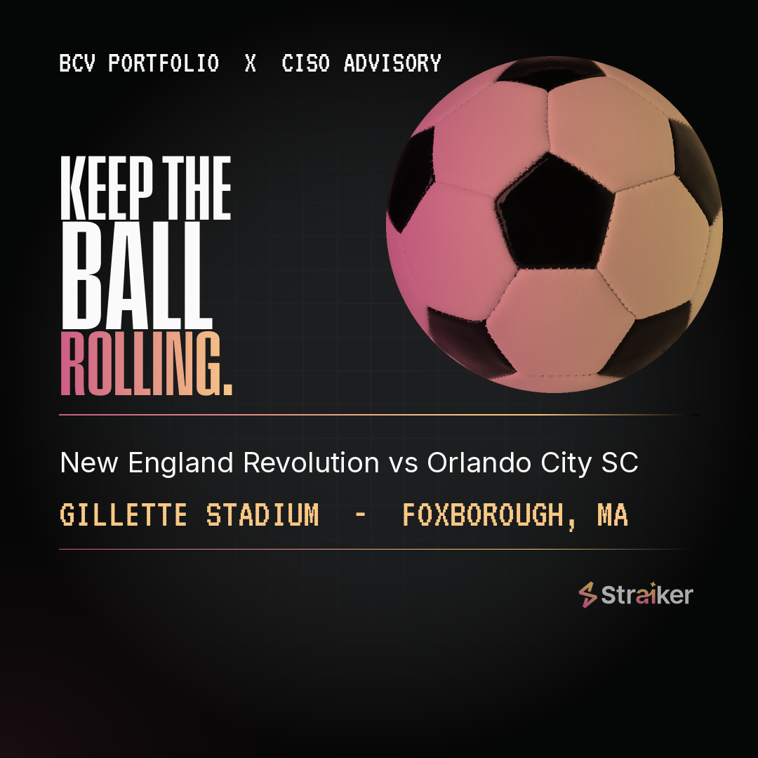 KEEP THE BALL ROLLING: BAIN CAPITAL VENTURES CYBER PORTFOLIO *BRING THE KIDS*