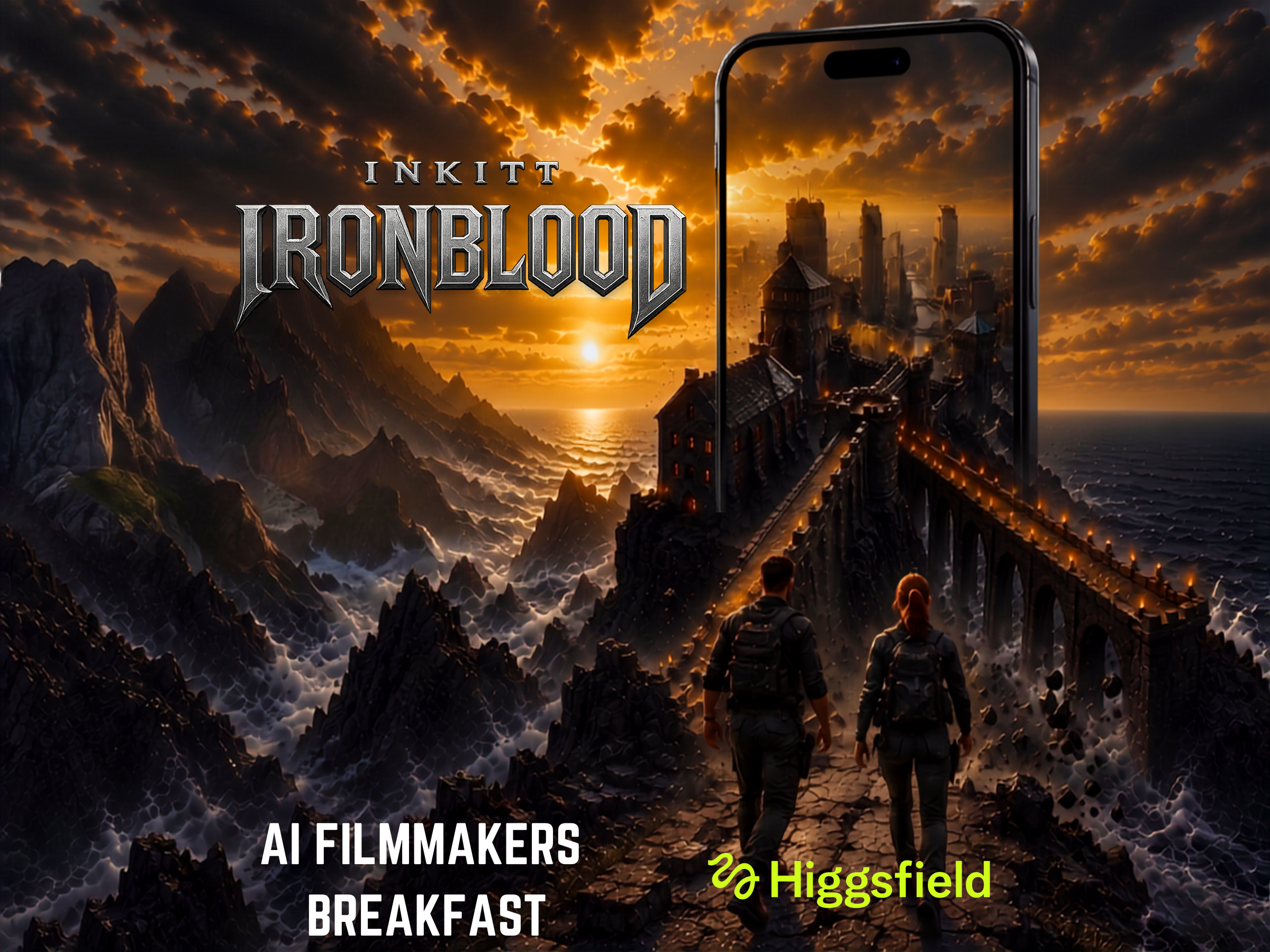 Inkitt Ironblood & Higgsfield AI Present: AI Filmmakers Breakfast
