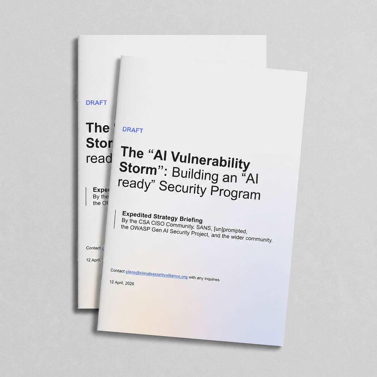 Cover art for #Building an "AI Storm"-ready Security Program: An Expedited Strategy Summit - San Francisco — Salesforce Tower