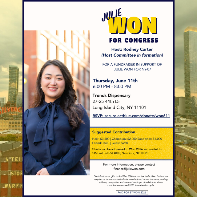 Community Fundraising Evening at Trends Dispensary in Long Island City (June 11)