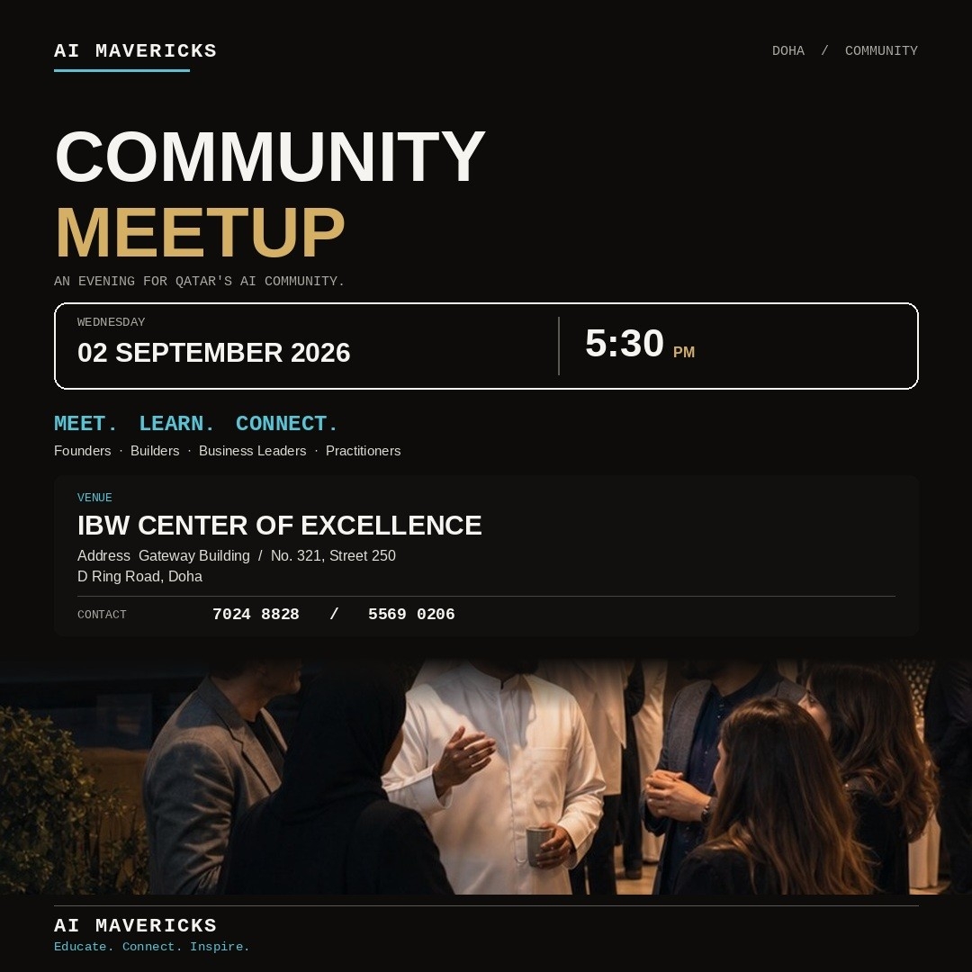 Encuentro Especial de la Comunidad AI Mavericks