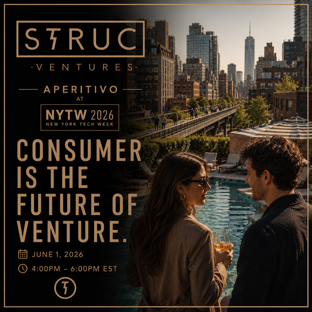 Cover art for #STRUC Ventures Aperitivo at NYTW — Soho House New York