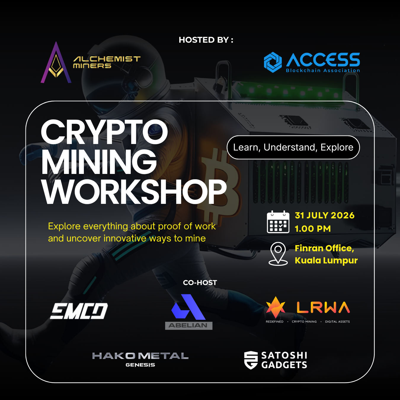 CRYPTO MINING WORKSHOP