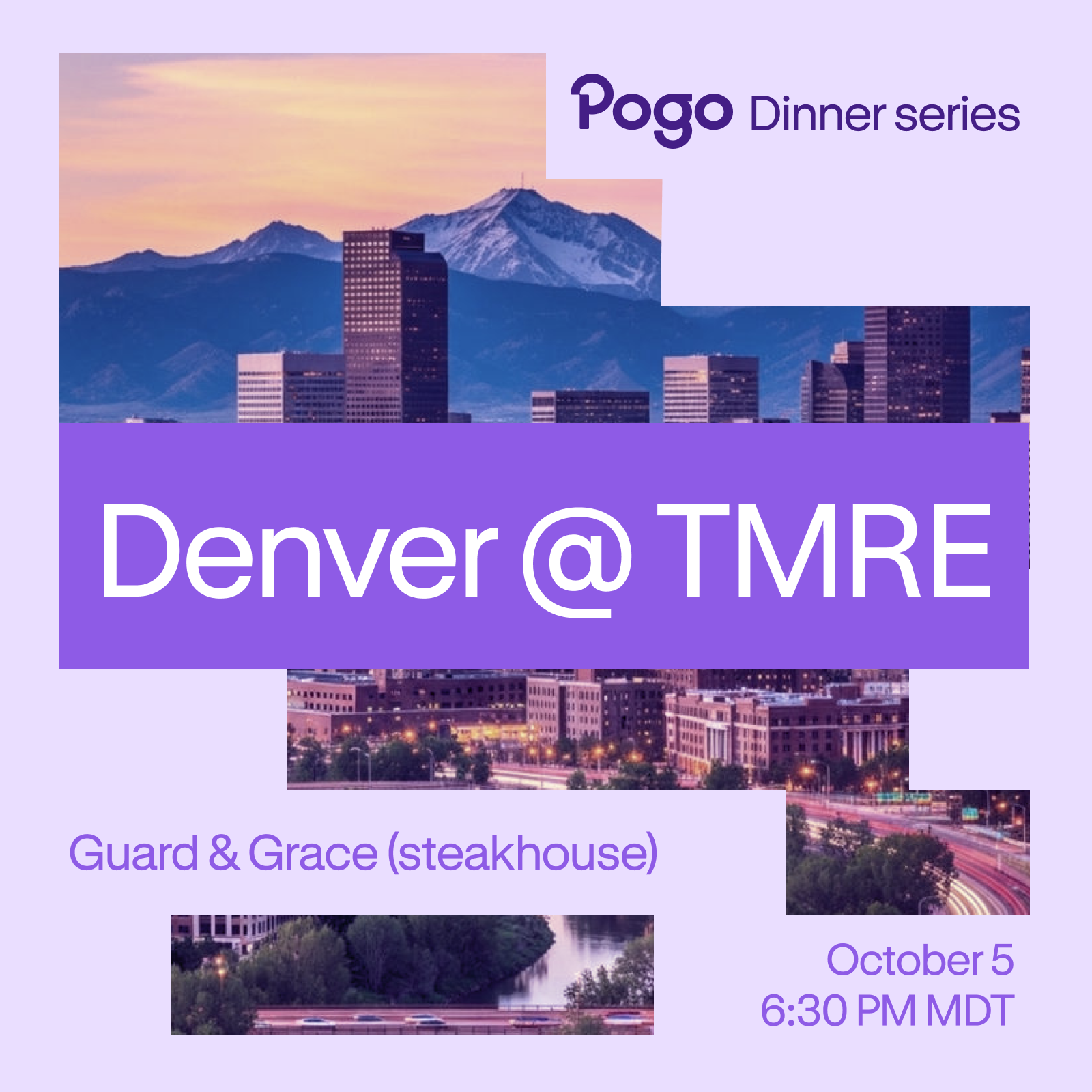 Серия ужинов Pogo: Денвер на TMRE