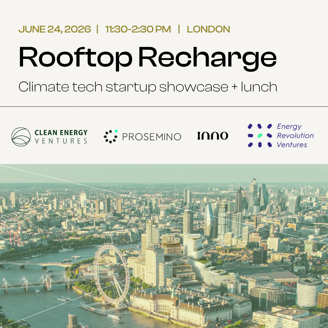 Rooftop Recharge @ London Climate Action Week