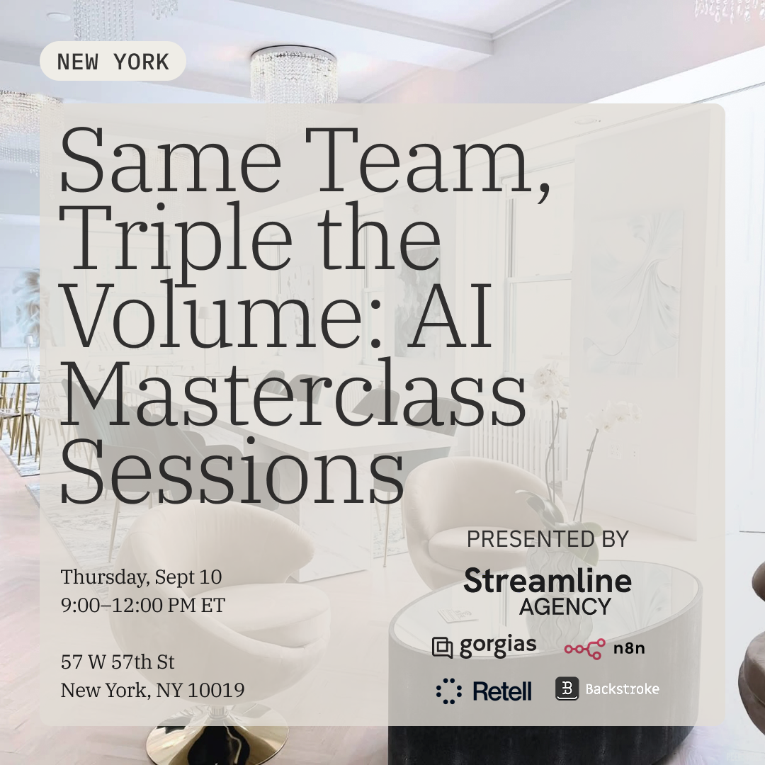 Same Team, Triple the Volume: AI Masterclass Sessions