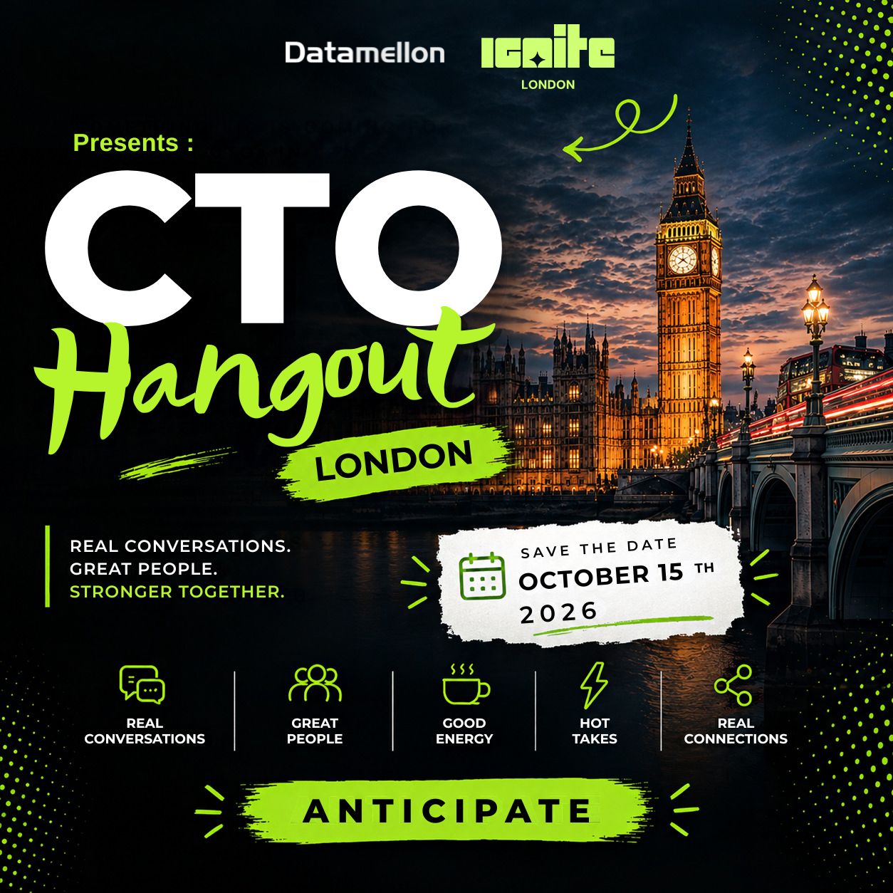 Datamellon × Ignite London CTO Hangout
