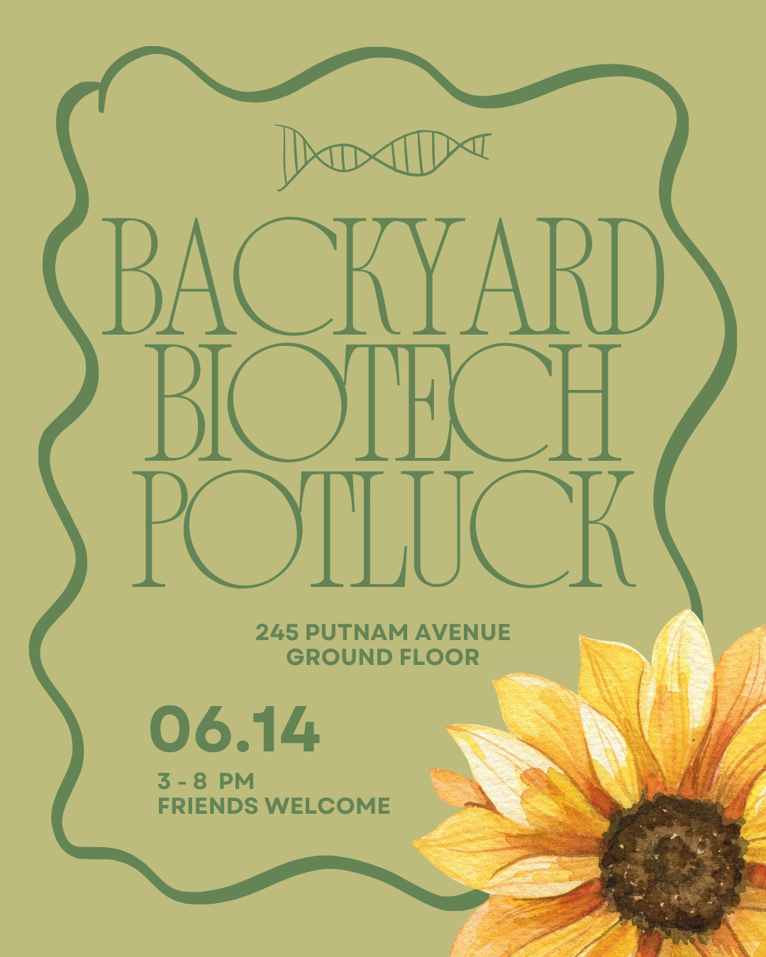 Cover art for #Biotech. BBQ. Battlestar Galactica. — Brooklyn, NY