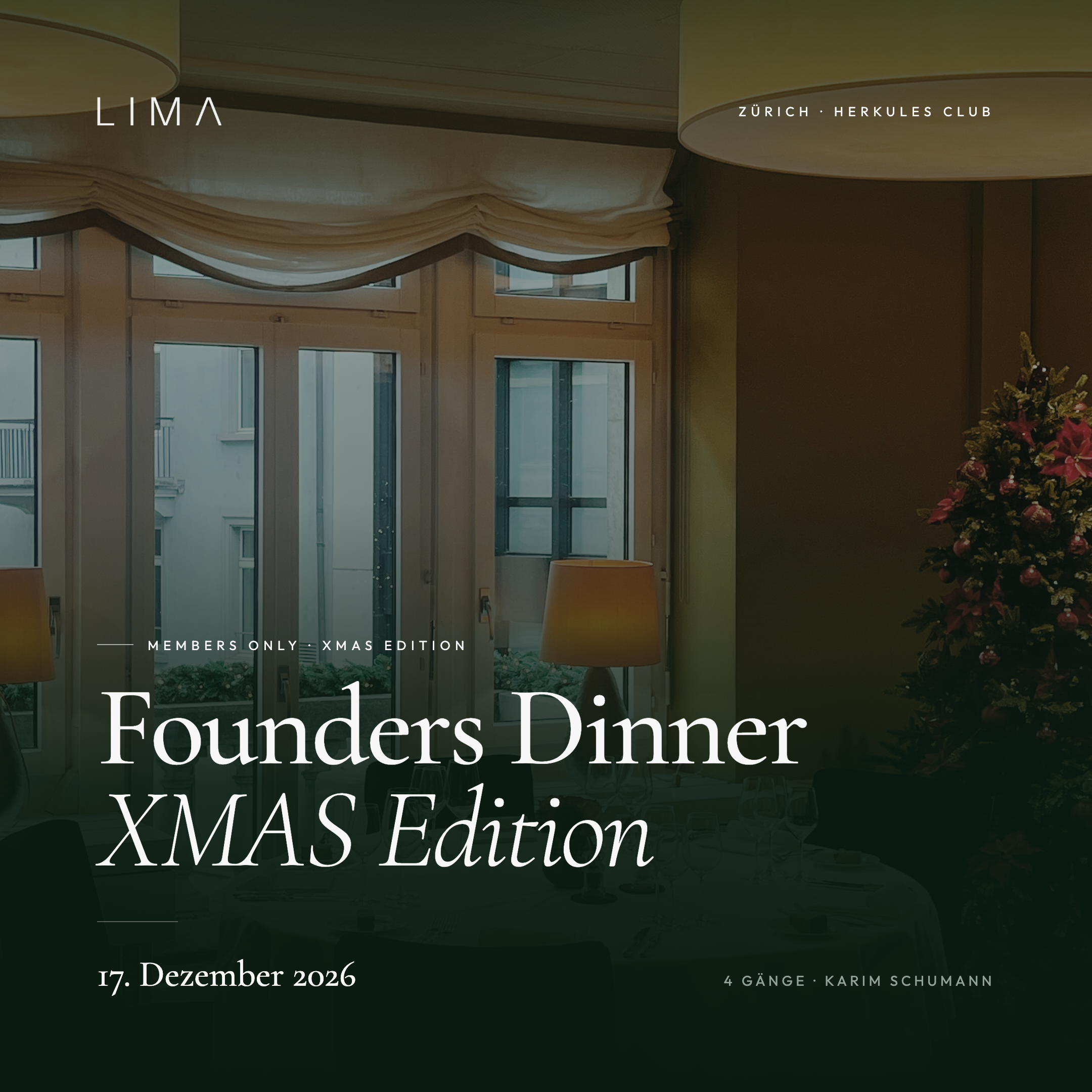 LIMA Founders Dinner 8.0 (XMAS Edition)