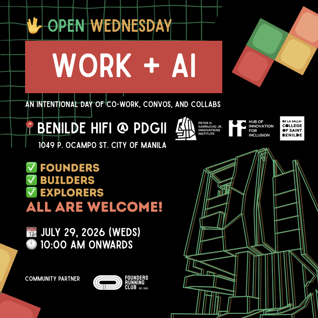 Abierto el miércoles: TRABAJO + IA en Benilde HiFi